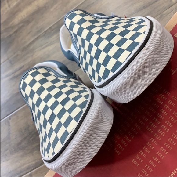 VANS CLASSIC SLIP-ON CHECKERBOARD Blmigtrw men’s - Picture 8 of 16